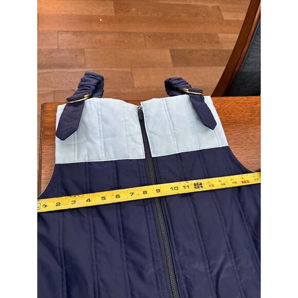 Vintage Isulated Ski Pants With Bib and Adjustable Suspenders Straps Women S/M - Picture 8 of 9